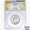 1955 Washington Silver Quarter ANACS PF66