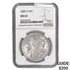 1885-O Morgan Silver Dollar NGC MS63