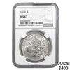 Image 1 : 1879 Morgan Silver Dollar NGC MS63
