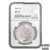 Image 1 : 1879 Morgan Silver Dollar NGC MS63