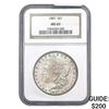 Image 1 : 1887 Morgan Silver Dollar NGC MS63