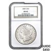 Image 1 : 1880-S Morgan Silver Dollar NGC MS65