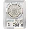 Image 2 : 1884-CC Morgan Silver Dollar PCGS MS65