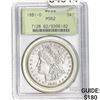Image 1 : 1881-O Morgan Silver Dollar PCGS MS62