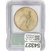 Image 2 : 1923 Silver Peace Dollar ICG MS63