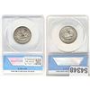 Image 2 : [2]1934-1935 Washington Silver Quarter ANACS MS63