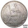 Image 1 : 1907 French Indochina Silver Piastre CLOSELY UNCIRCULATED