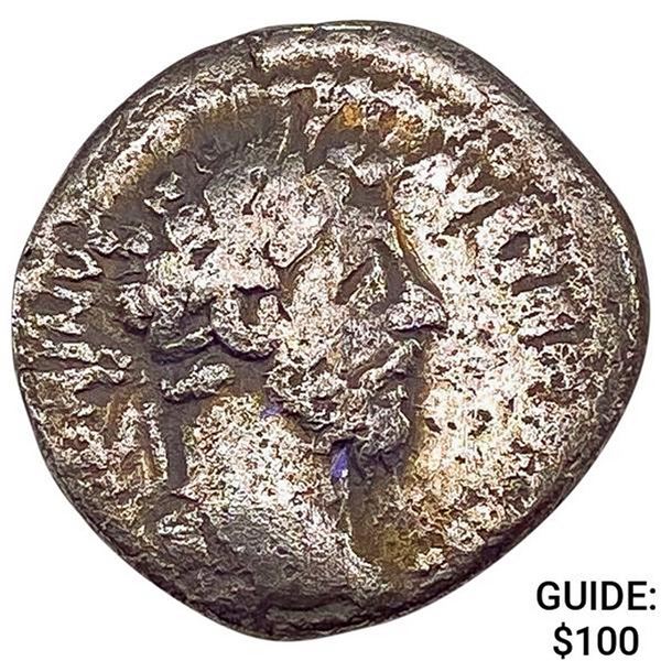 Roman Commodus 117-192 AD Silver Denarius NEARLY UNCIRCULATED