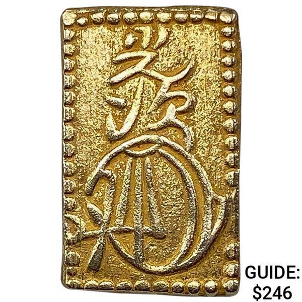 1868-1869 Japan Gold 2 Bu CLOSELY UNCIRCULATED