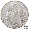Image 1 : 1933 Poland Silver 5 Zlotych CLOSELY UNCIRCULATED