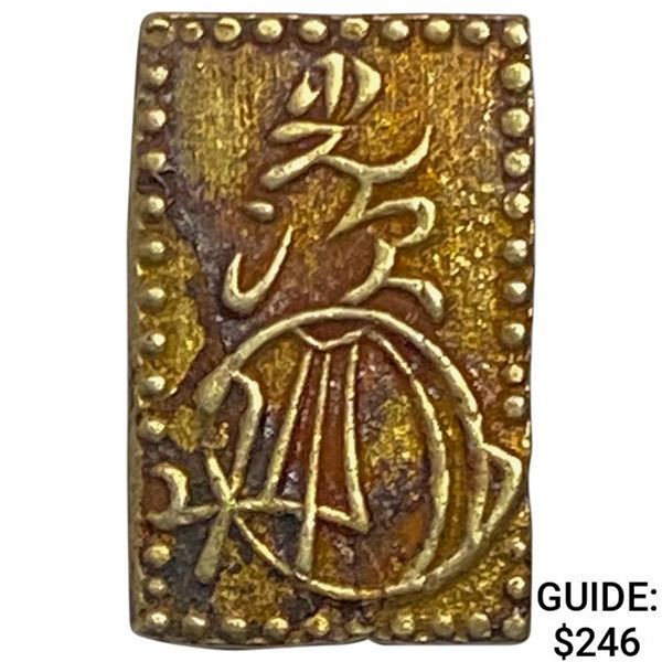 1868-1869 Japan Gold 2 Bu CLOSELY UNCIRCULATED