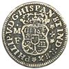 Image 2 : 1741Mo MF Mexico Silver 1/2 Reales ABOUT UNCIRCULATED