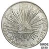 Image 1 : 1879Go SM Mexico Silver 8 Reales CLOSELY UNCIRCULATED