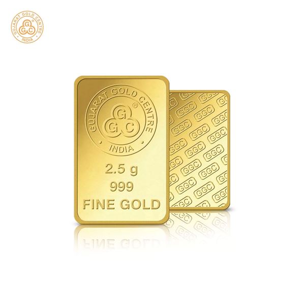 2.5 Gram Gold Bar