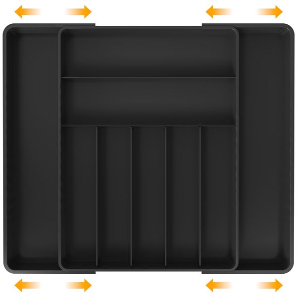 NEW SIMPLE HOUSEWARE KITCHEN DRAWER FLATWARE
