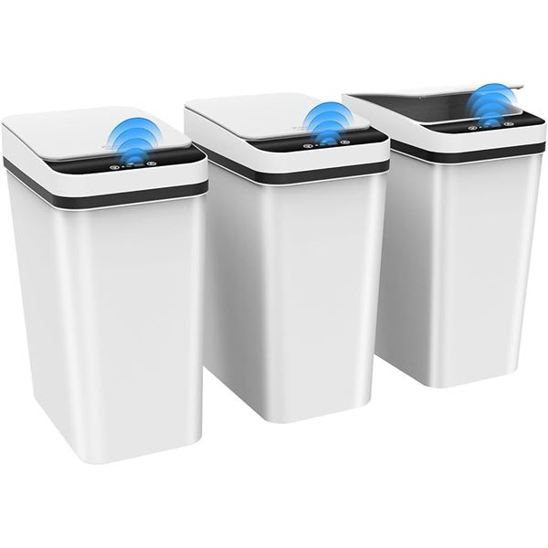 NEW KSSVZZ 3 PACK SMART TRASH CAN