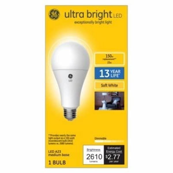 NEW WITH BOX ULTRA BRIGHT LED SOFT WHITE LIGHTBULB