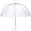 Image 1 : NEW WHITE CLEAR UMBRELLA