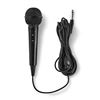 Image 1 : NEW BLACK MICROPHONE WITH MICROPHONE CABLE
