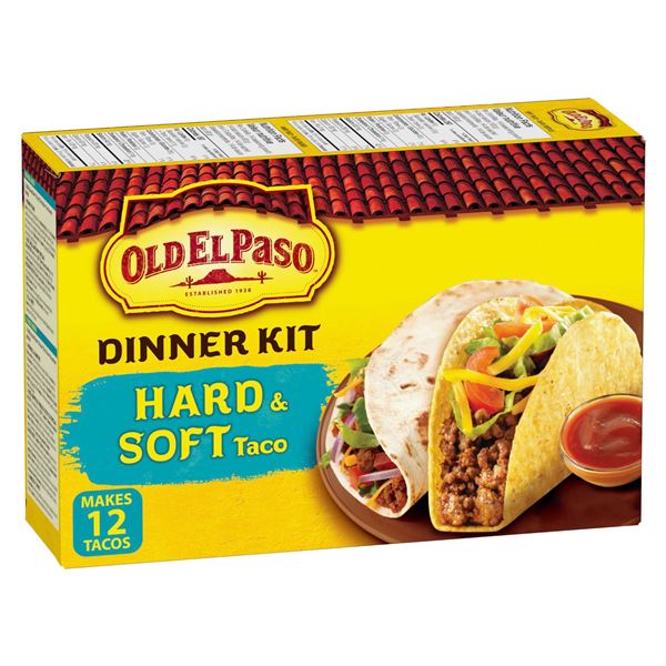 NEW 2 X 340G OLD EL PASO DINNER KIT