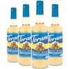 Image 1 : NEW 4 X 750ML TORANI SYRUPS SF WHITE CHOCOLATE