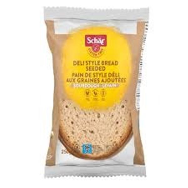NEW 12 X 250G SCHAR DELI STYLE BREAD SEEDED