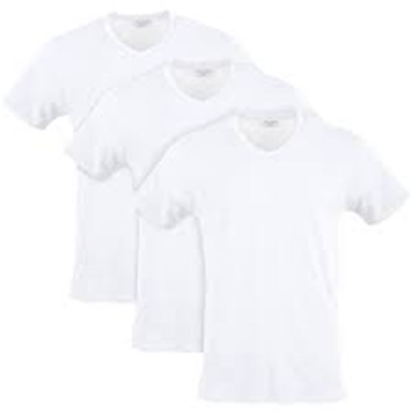 NEW GILDAN COTTON STRETCH CLASSIC V-NECK T-SHIRTS