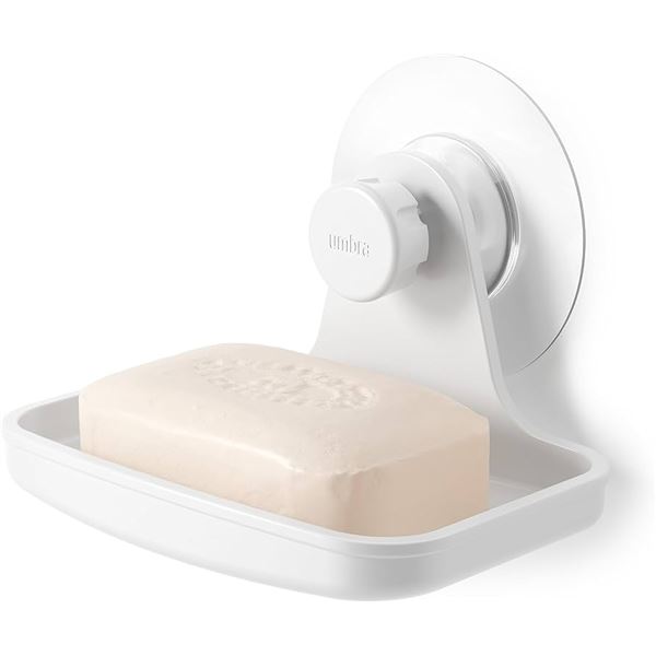NEW UMBRA FLEX GEL LOCK SOAP DISH GEL LOCK