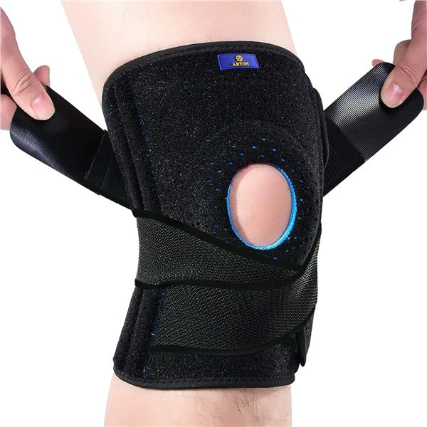 NEW ABYON KNEE BRACE LARGE BLACK