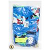 Image 1 : NEW GERBER BABY PAJAMA FOR 6-9 MONTHS - BLUE SANTA