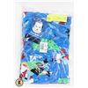 Image 1 : NEW GERBER BABY PAJAMA FOR 6-9 MONTHS - BLUE SANTA