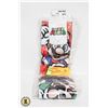 Image 1 : NEW SUPER MARIO MENS CREW SOCKS 8-12
