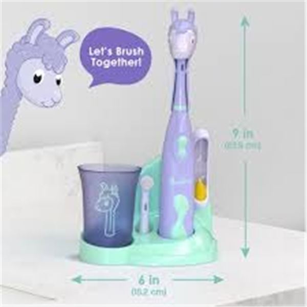 NEW REPACKEDBRUSHEEZ KIDS ELECTRIC TOOTHBRUSH LUNA