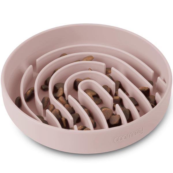 NEW COO MAZY SLOW FEEDER DOG BOWL