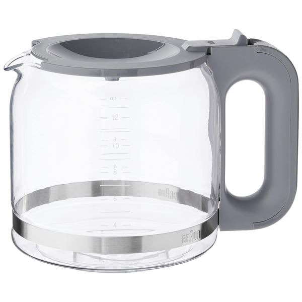 NEW BRAUN GLASS CARAFE 12 CUPBRAUN