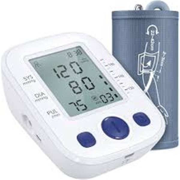 NEW REPACKED ELECTRONIC BLOOD PRESSURE MONITOR