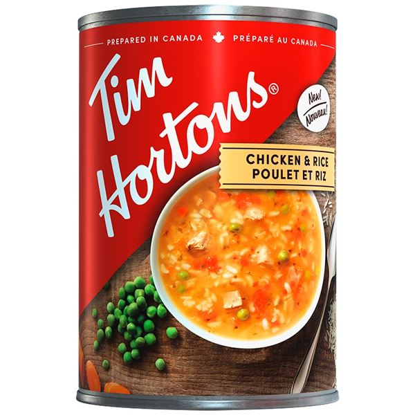 NEW 540ML TIM HORTONS CHICKEN & RICE