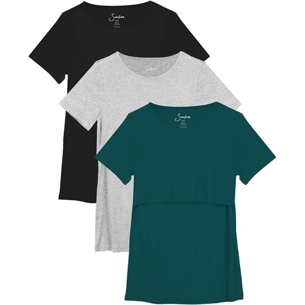 NEW SOSOLISM 34 PACK NURSING TOPS SIZE SMALL