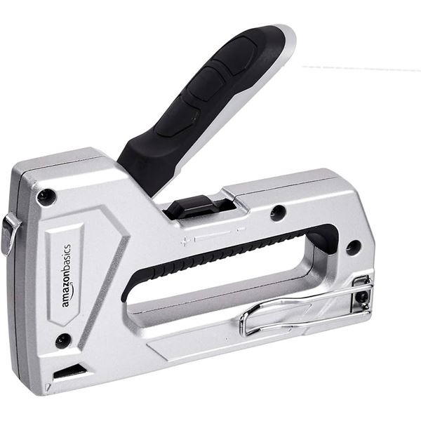 NEW AMAZON BASICS HEAVY DUTY STAPLE GUN