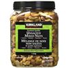Image 1 : NEW 1.13KG KIRKLAND UNSALTED MIXED NUTS JAR