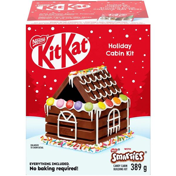 NEW 389G KITKAT HOLIDAY CABIN KIT