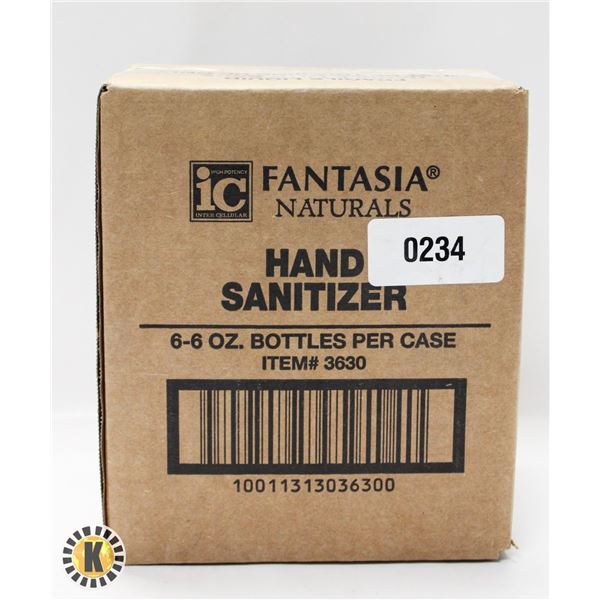 NEW 6 X 6OZ FANTASIA HAND SANITIZER