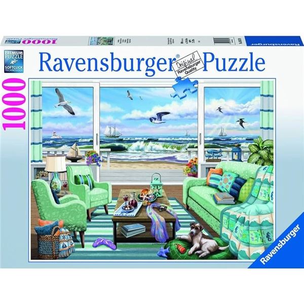 NEW RAVENSBURGER 1000 PIECE PUZZLE STRANDHAUS