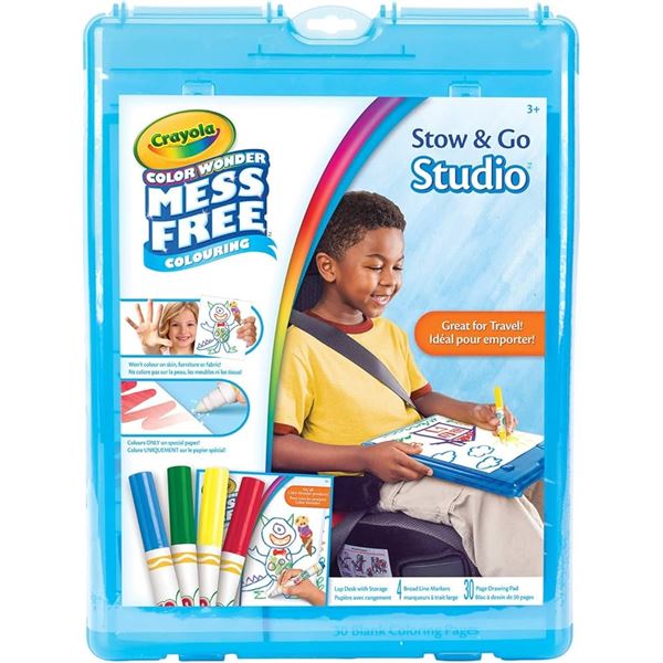 NEW REPACKED CRAYOLA COLOR WONDER MESS FREE
