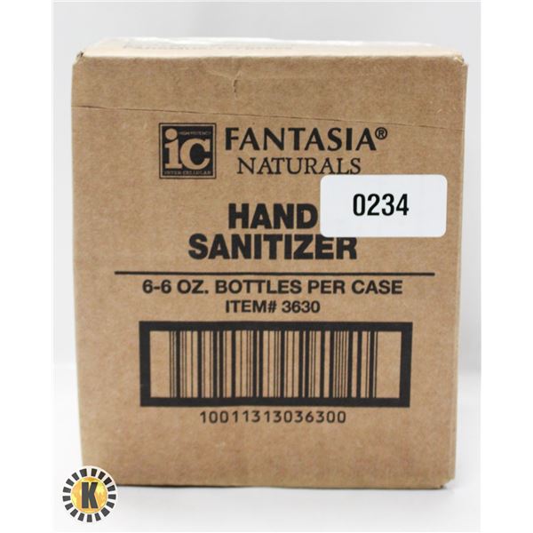 NEW 6 X 6OZ FANTASIA HAND SANITIZER