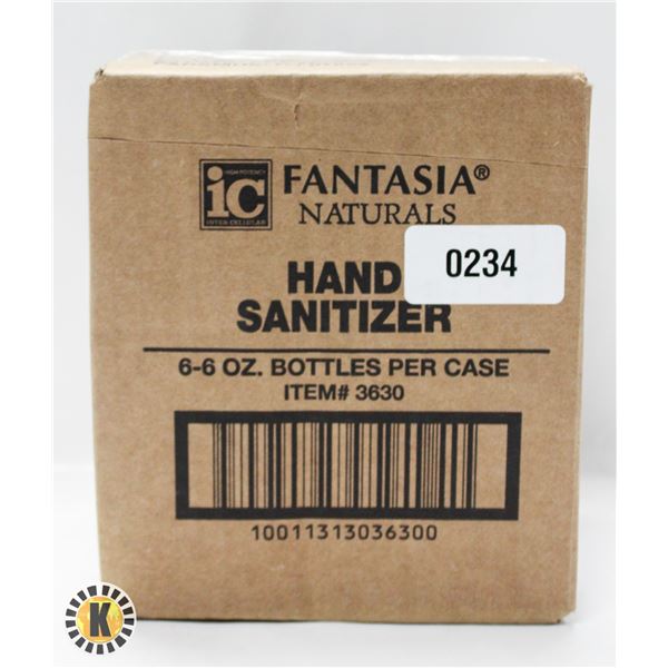 NEW 6 X 6OZ FANTASIA HAND SANITIZER