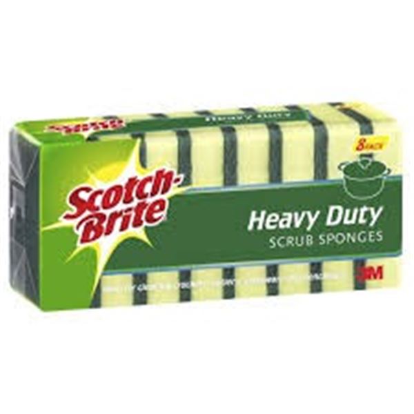 NEW REPACKED 8 PACK SCOTCH BRITE REFILLS