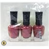 Image 1 : NEW 3 PACK OF SALLY HANSEN MIRACLE GEL NAIL COLOUR