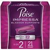Image 1 : NEW POISE IMPRESSA BLADDER SUPPORTS SIZE 2