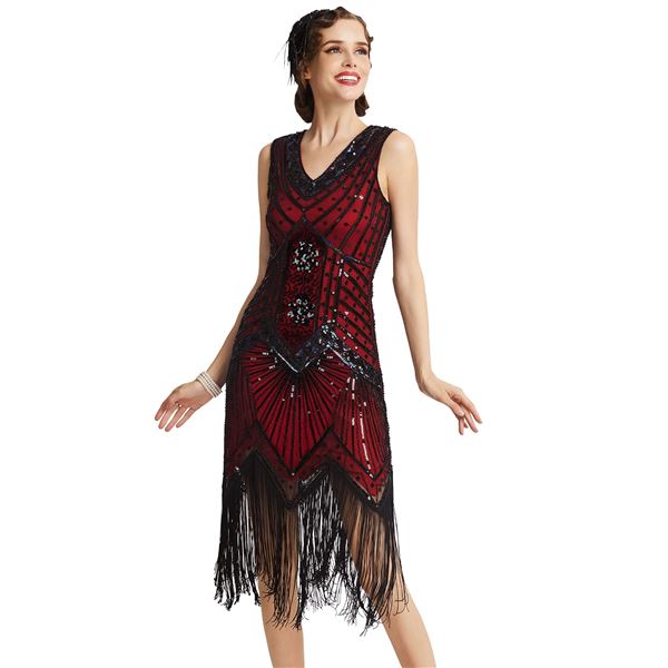 NEW BABEYOND TRULY TIMELESS WOMENS FLAPPER DRESS